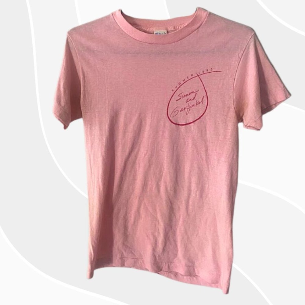 Vintage Simon and Garfunkel Summer 1983 Tour T-Shirt